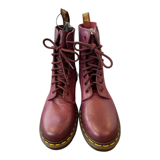 Boots Designer By Dr Martens In Red, Size:9