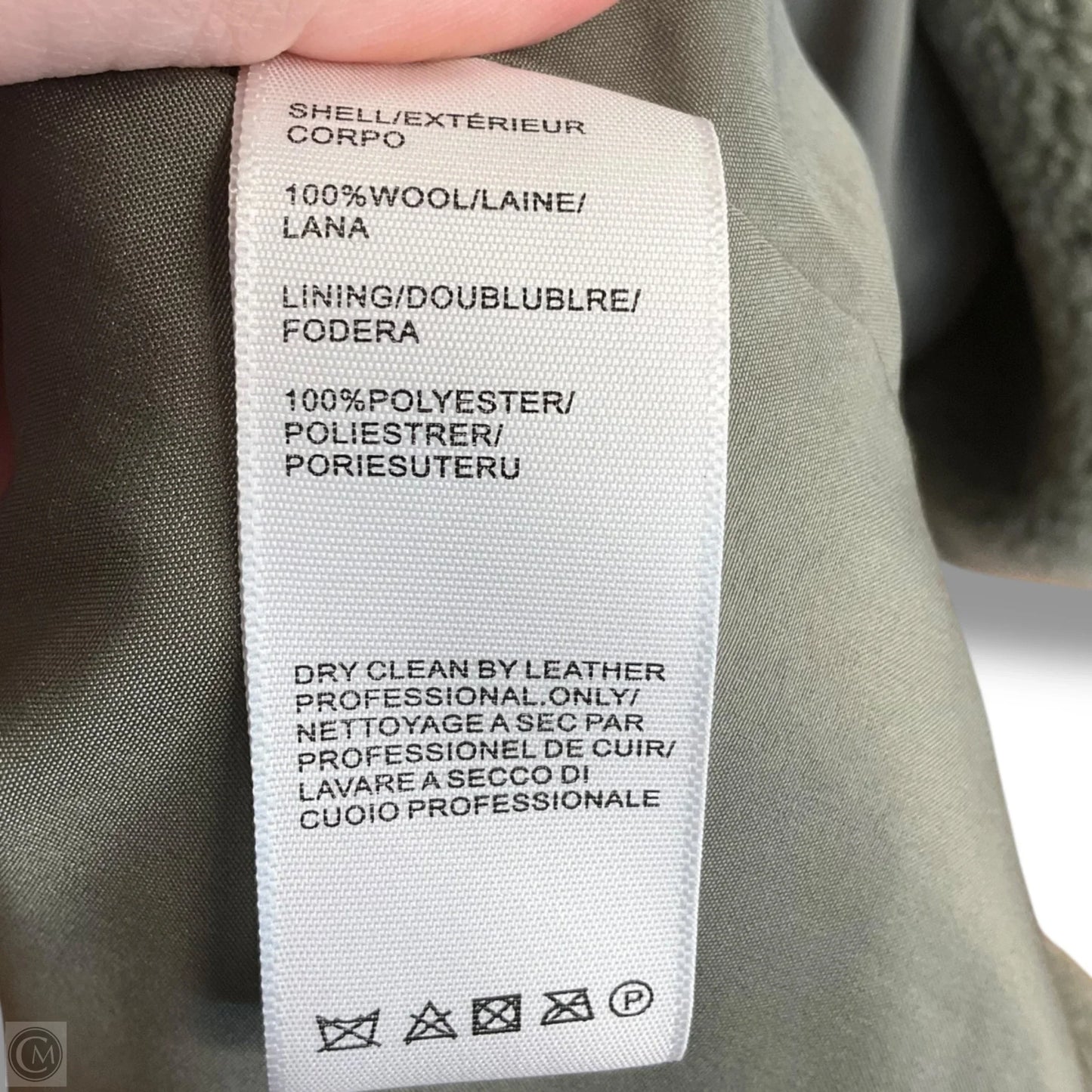 Coat Designer By Rebecca Minkoff In Grey, Size: M