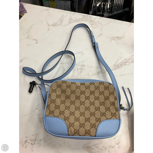 Crossbody Luxury Designer By Gucci, Size: Small
