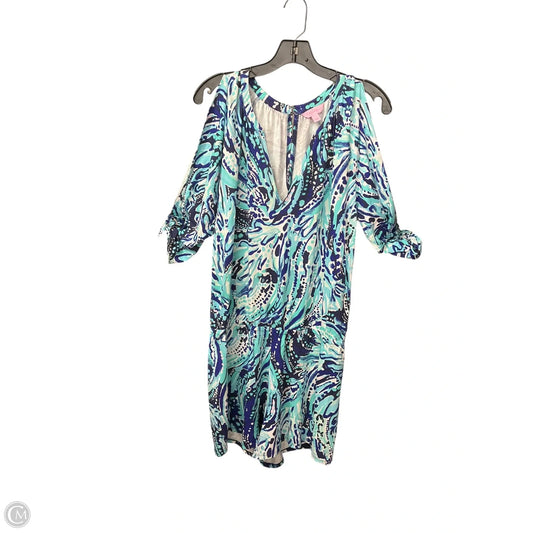 Romper Designer By Lilly Pulitzer In Blue, Size: L