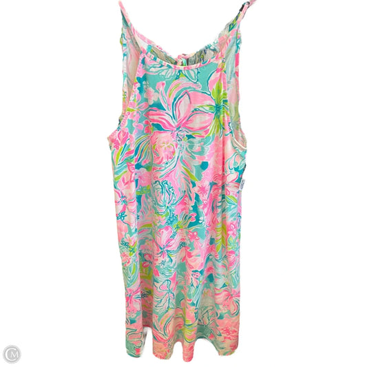 Dress Designer By Lilly Pulitzer In Tropical Print, Size: Xxs