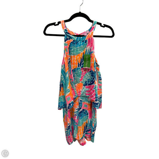 Romper Designer By Lilly Pulitzer In Multi-colored, Size: M