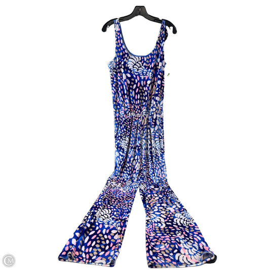 Jumpsuit Designer By Lilly Pulitzer In Blue & Pink, Size: S