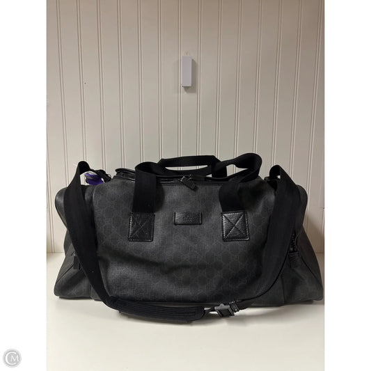 Duffle And Weekender Luxury Designer By Gucci, Size: Medium