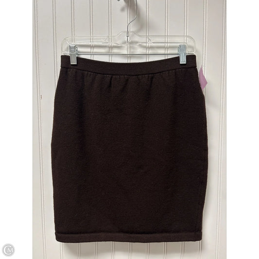 Skirt Designer By St John Collection In Brown, Size: 10