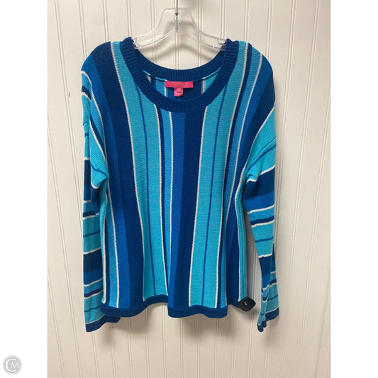 Sweater Designer By Lilly Pulitzer In Blue, Size: L