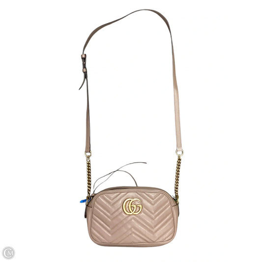 Crossbody Luxury Designer By Gucci, Size: Small