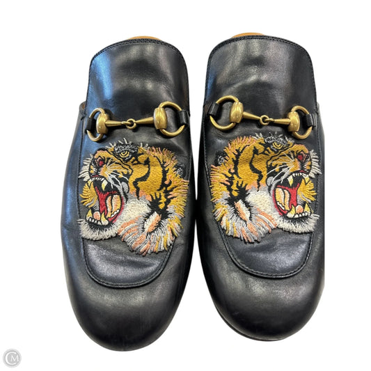 Shoes Luxury Designer By Gucci In Animal Print