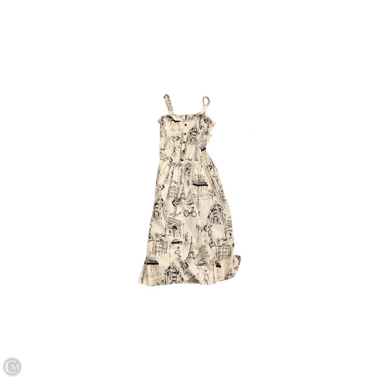 Dress Designer By Karl Lagerfeld In Black & White, Size: 4