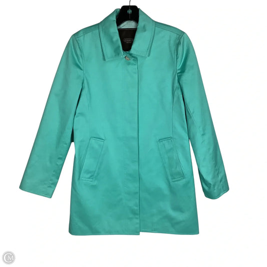 Coat Designer By Coach In Blue, Size: Xs