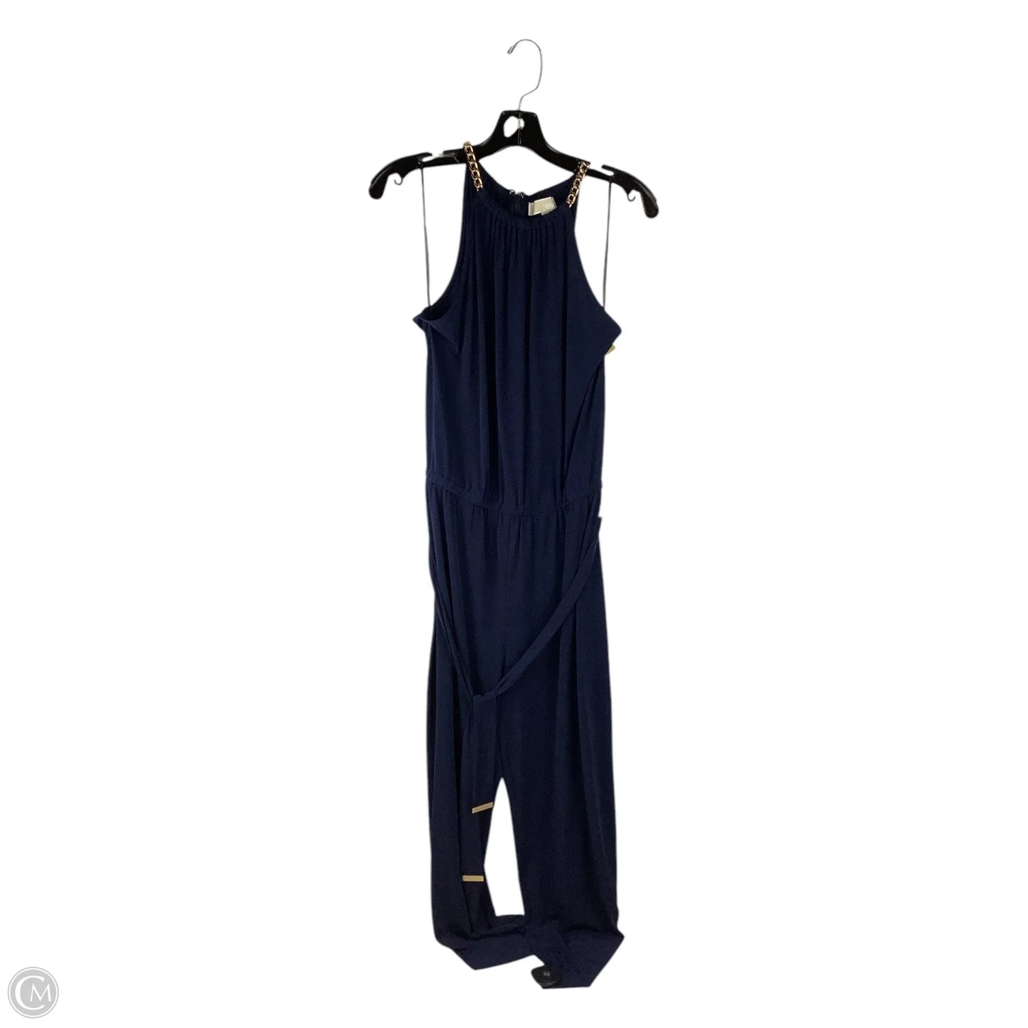 Jumpsuit Designer By Michael Kors In Navy, Size: M