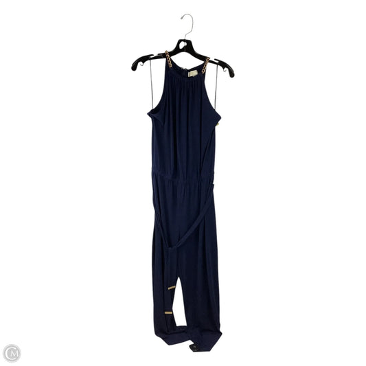 Jumpsuit Designer By Michael Kors In Navy, Size: M