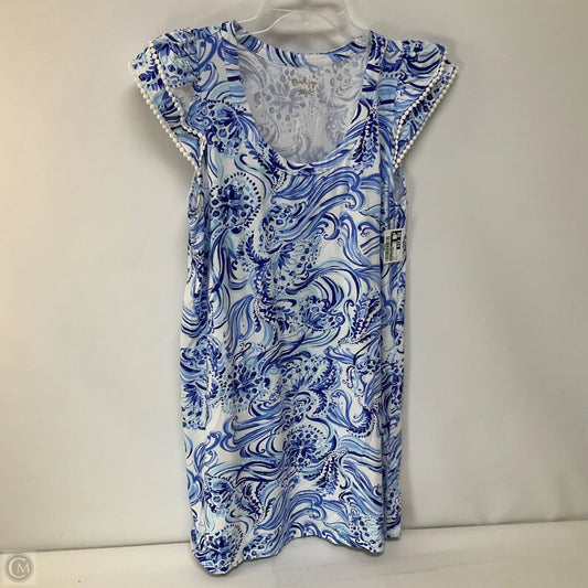 Dress Designer By Lilly Pulitzer In Blue, Size: L