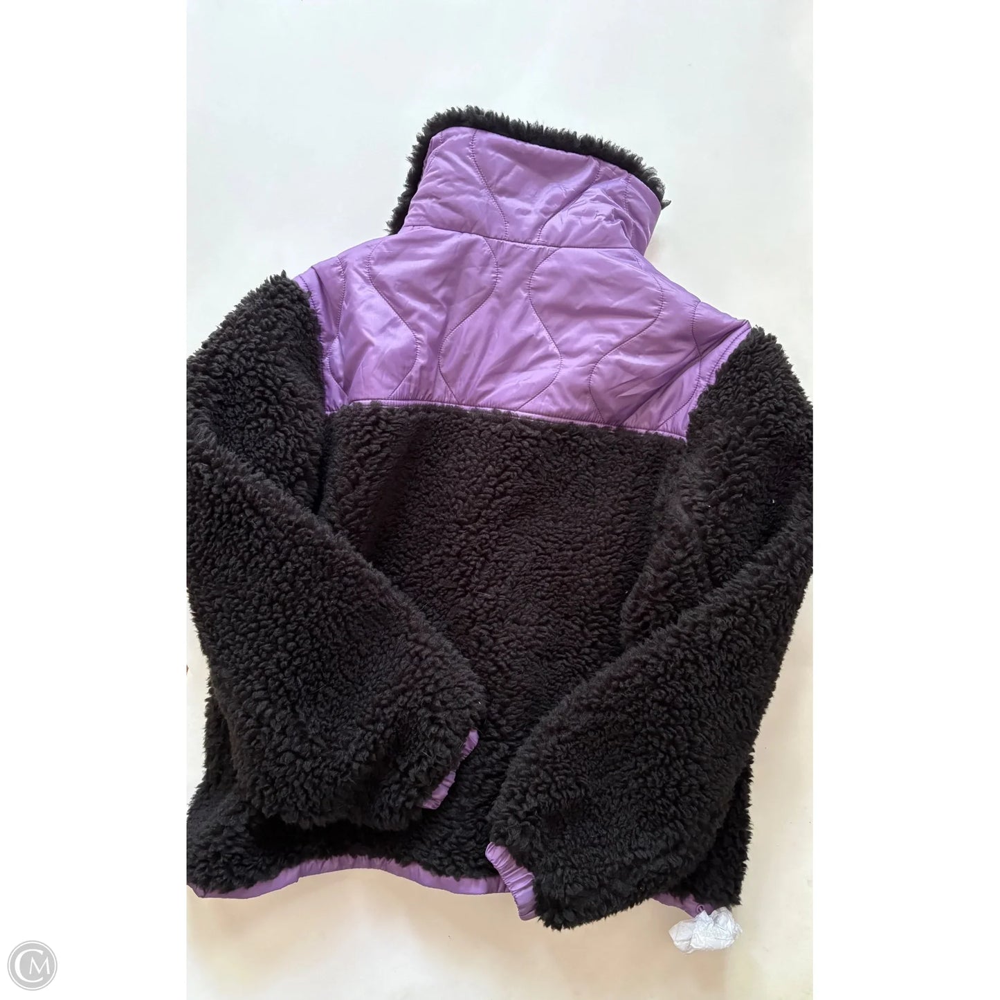 Jacket Designer By Coach In Black, Size: S