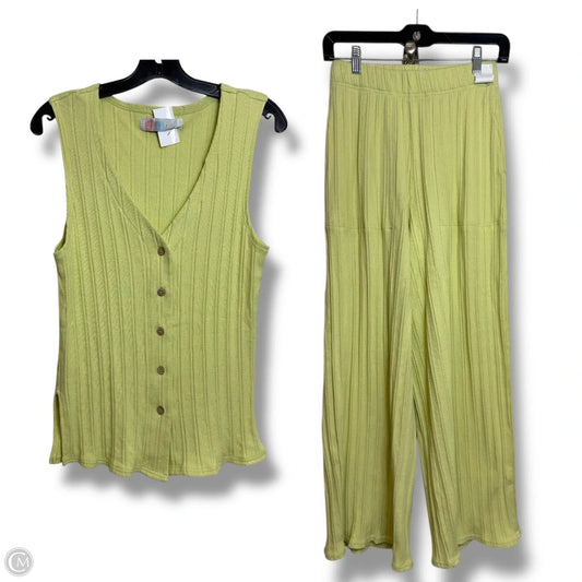 Pants Set 2pc By Free People In Green, Size: S