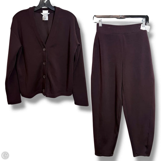 Pants Set 2pc By Spanx In Maroon, Size: Xs
