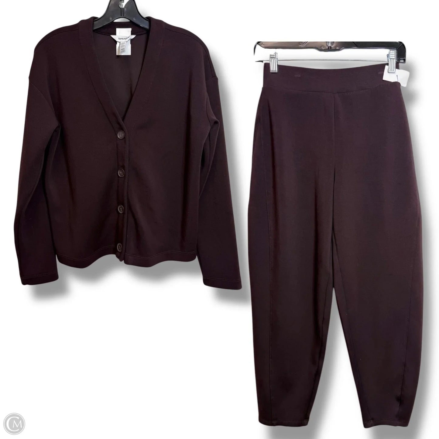 Pants Set 2pc By Spanx In Maroon, Size: Xs