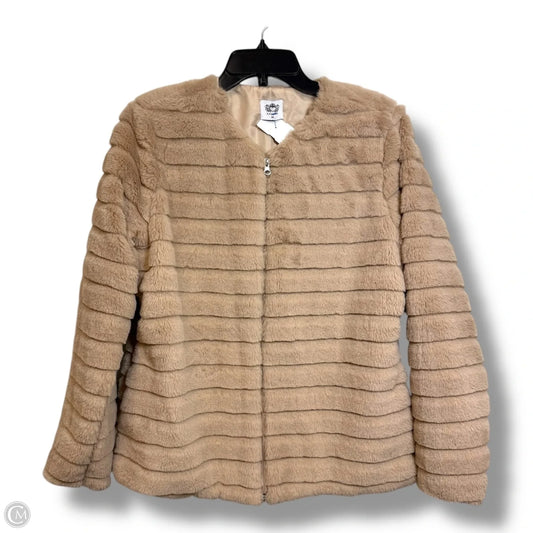 Jacket Other By Clothes Mentor In Tan, Size: M