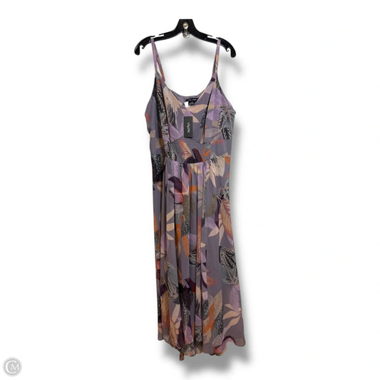 Dress Casual Maxi By City Chic In Purple, Size: L