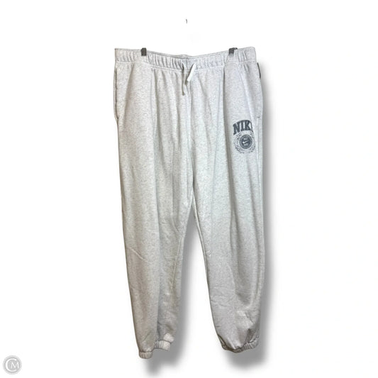 Pants Lounge By Nike Apparel In Grey, Size: Xl
