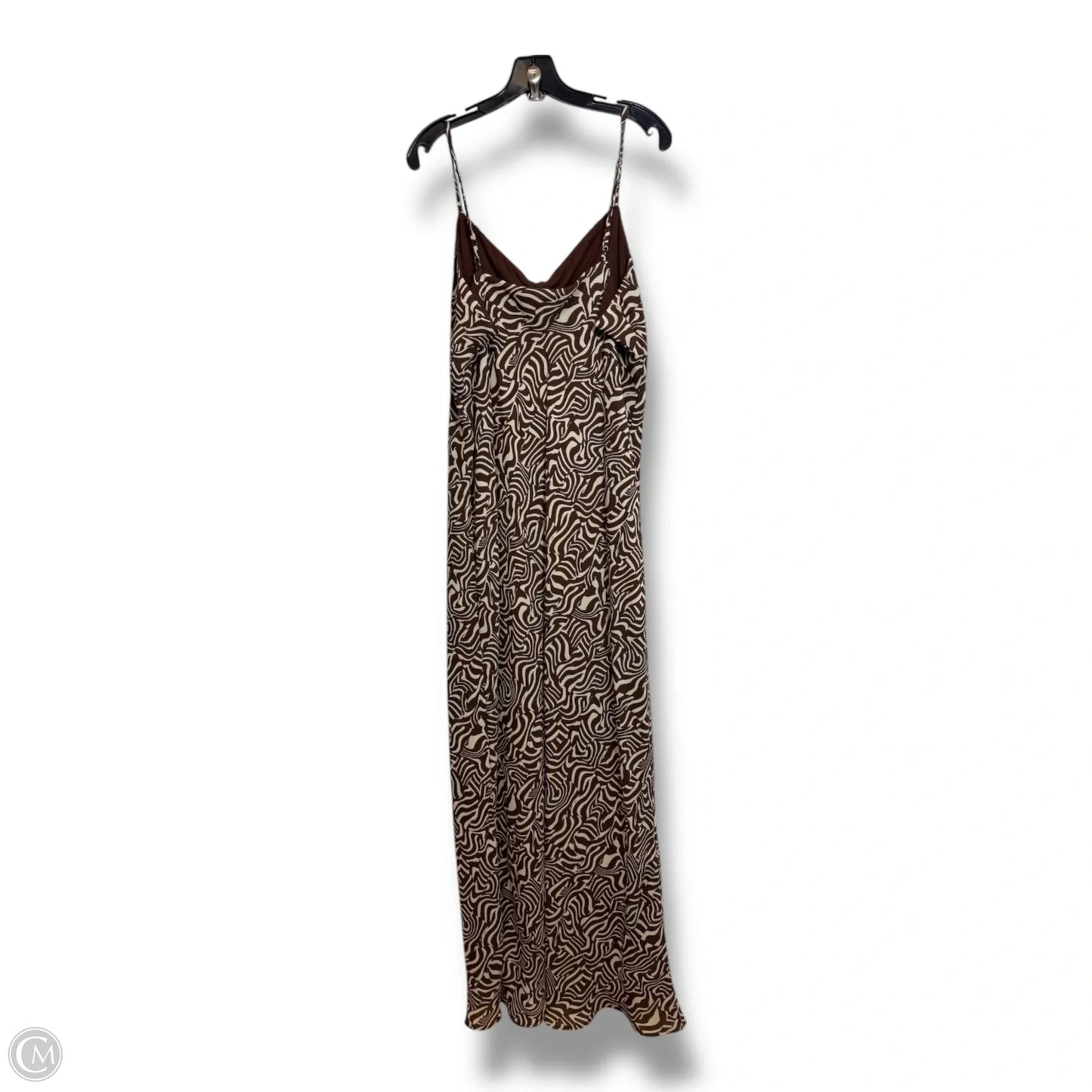 Dress Casual Maxi By Abercrombie And Fitch In Animal Print, Size: Xl