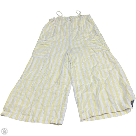 Jumpsuit By Target-designer In White & Yellow, Size: Xs