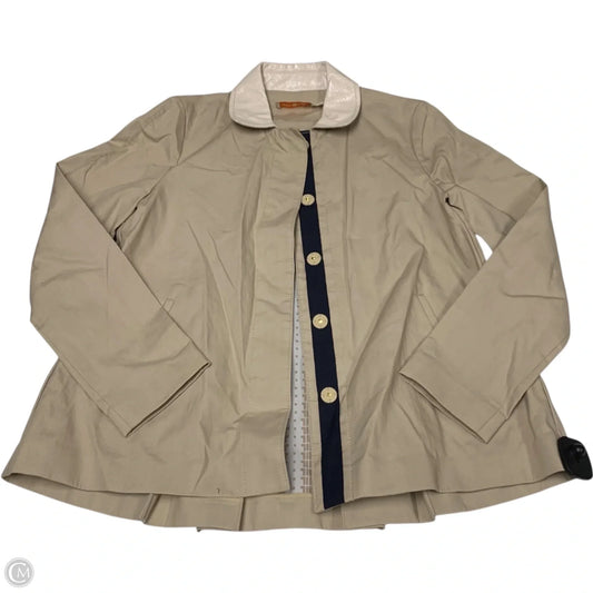 Jacket Designer By Tory Burch In Tan, Size: S