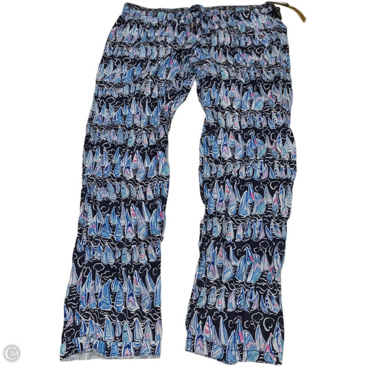 Pants Designer By Lilly Pulitzer In Blue, Size: L