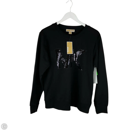 Sweatshirt Designer By Michael Kors In Black, Size: M