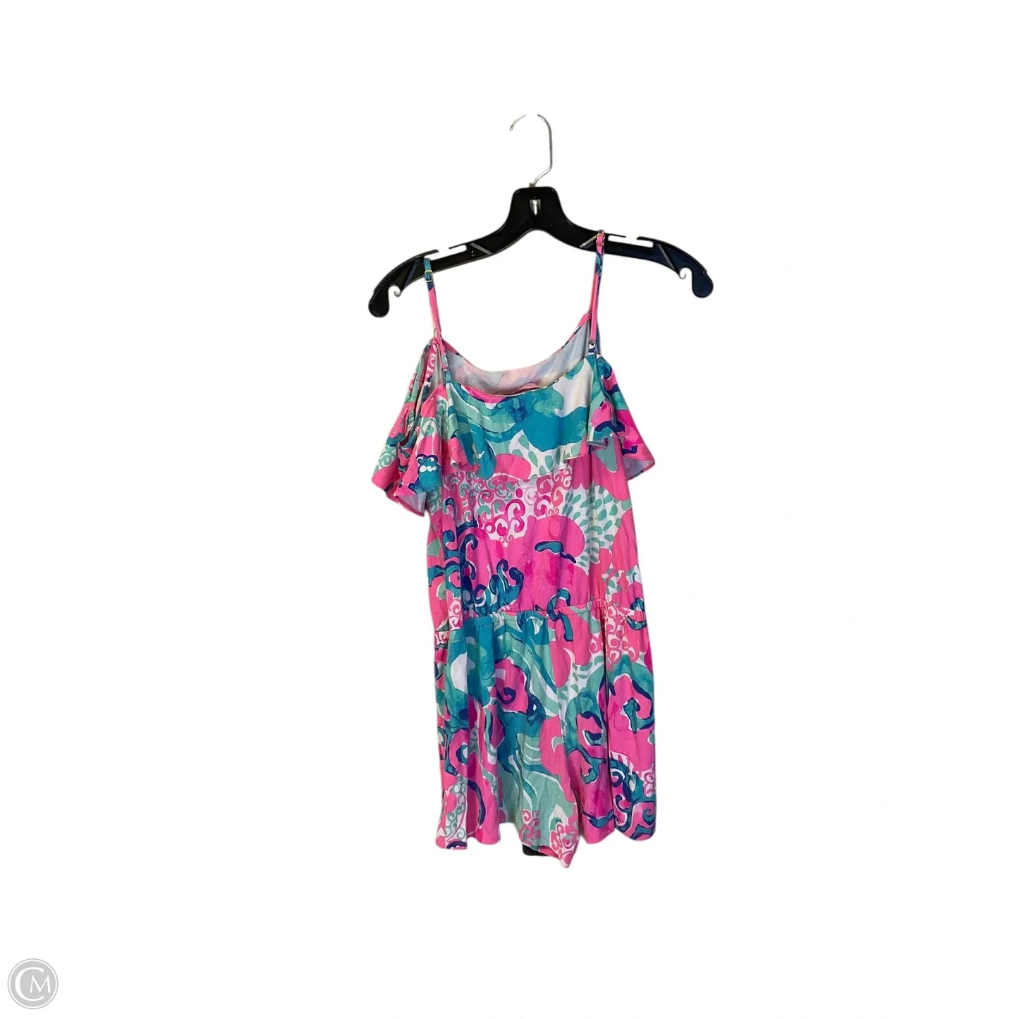 Romper Designer By Lilly Pulitzer In Pink, Size: S