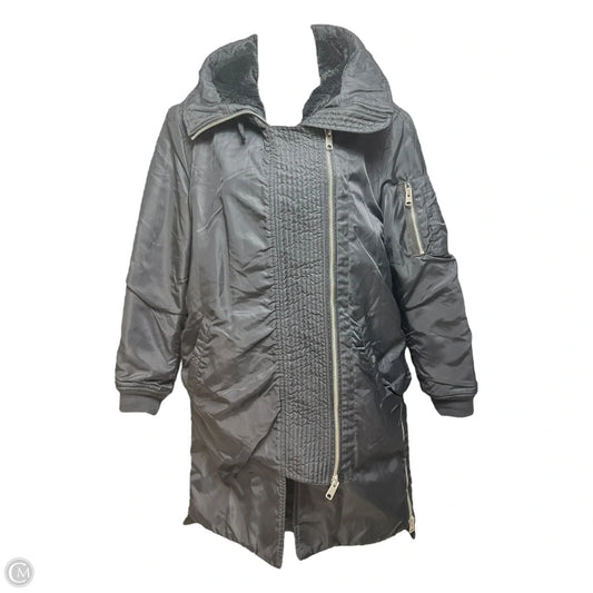 Oren Shell Parka Coat Designer By All Saints In Black, Size: S