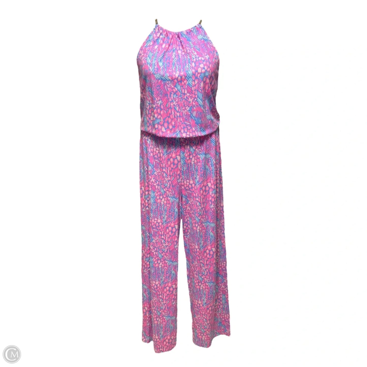 Bowen Jumpsuit Designer By Lilly Pulitzer In Pink, Size: M