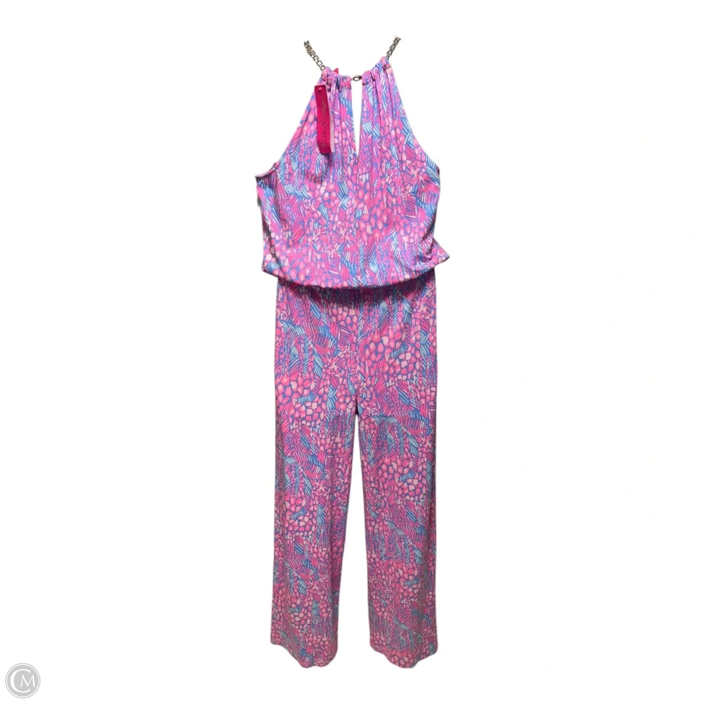 Bowen Jumpsuit Designer By Lilly Pulitzer In Pink, Size: M