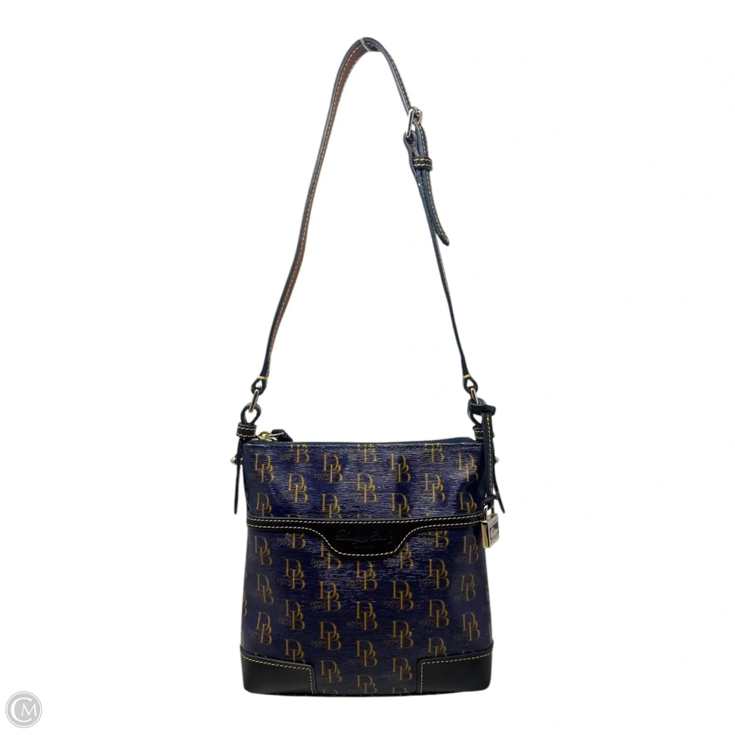 1975 Signature Handbag Designer By Dooney And Bourke, Size: Small