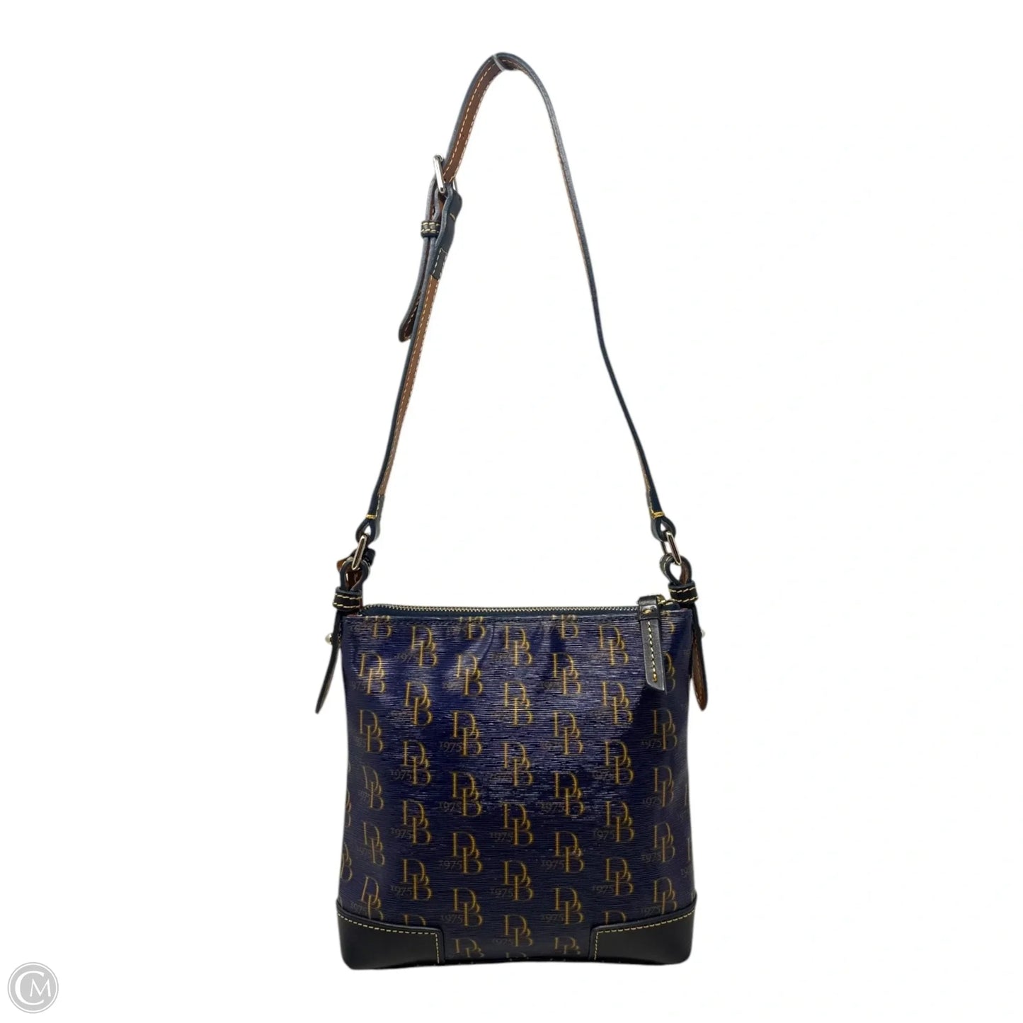 1975 Signature Handbag Designer By Dooney And Bourke, Size: Small
