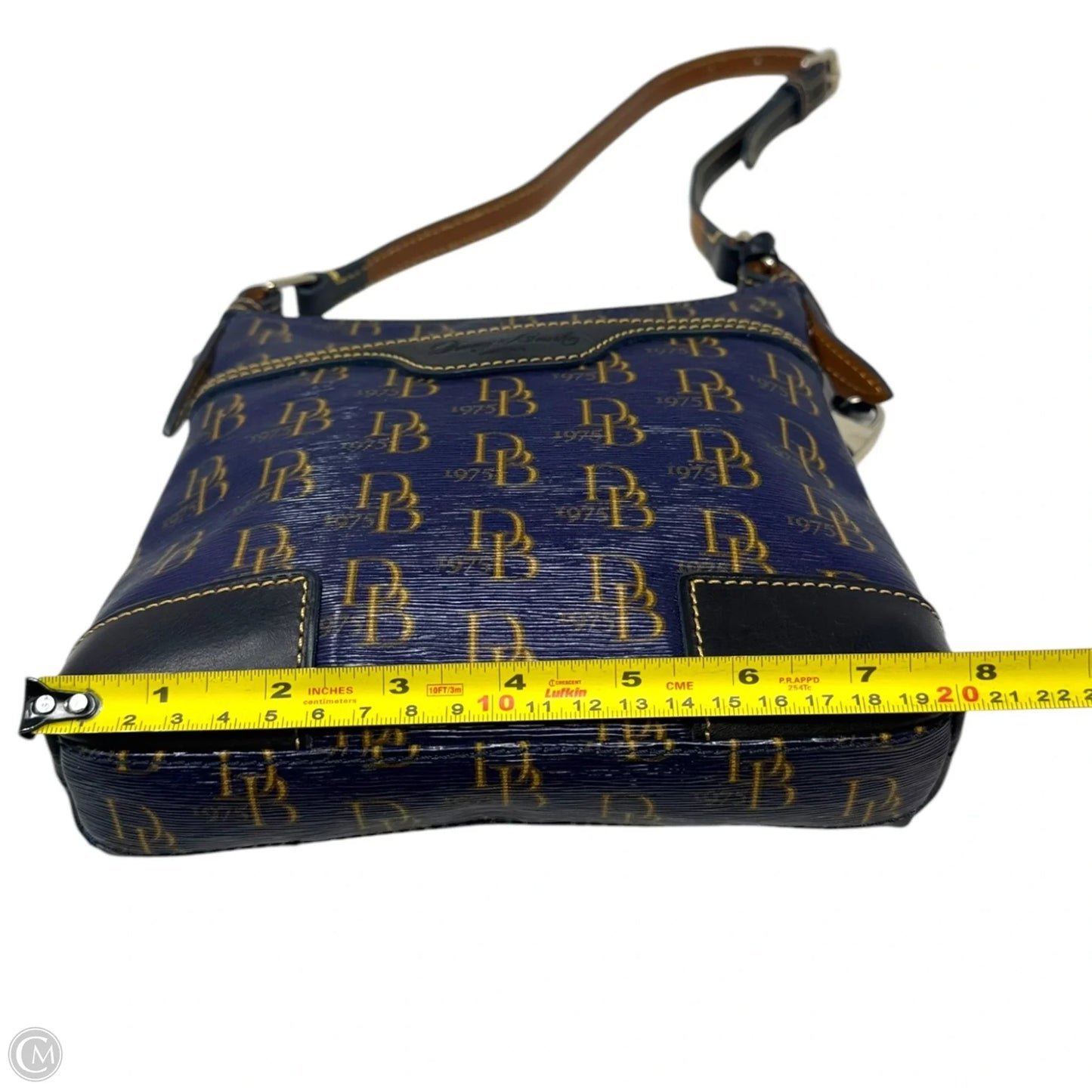 1975 Signature Handbag Designer By Dooney And Bourke, Size: Small