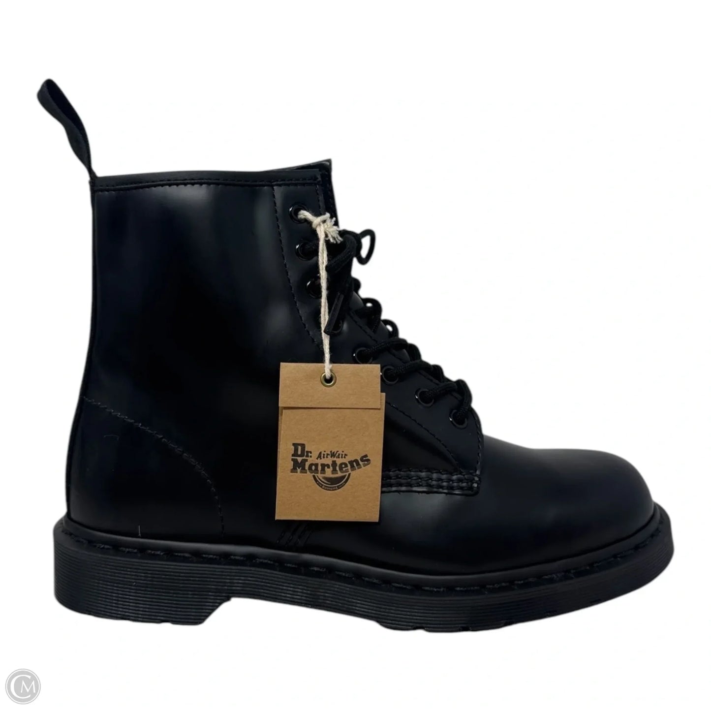 1460 Mono Boots Combat By Dr Martens In Black, Size: 11