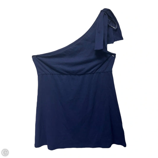 Top Sleeveless Designer By Lilly Pulitzer In Navy, Size: M