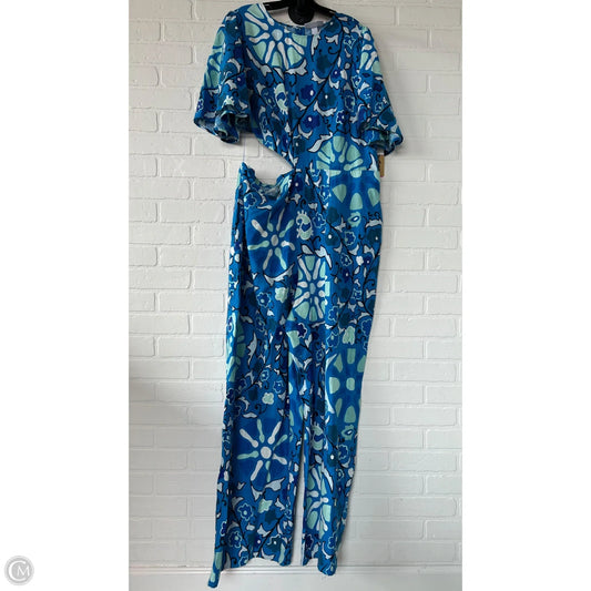 Jumpsuit By Target-designer In Blue & White, Size: 1x