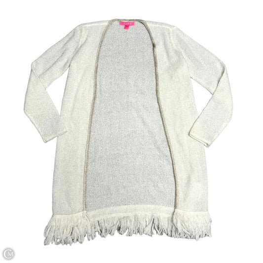 Sweater Designer By Lilly Pulitzer In Off White, Size: S