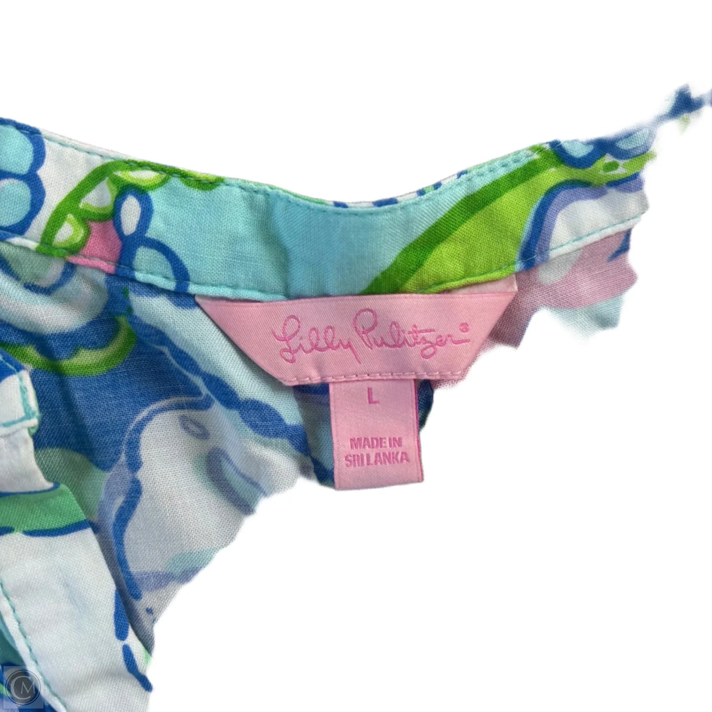 Tunic Designer By Lilly Pulitzer In Multi-colored, Size: L