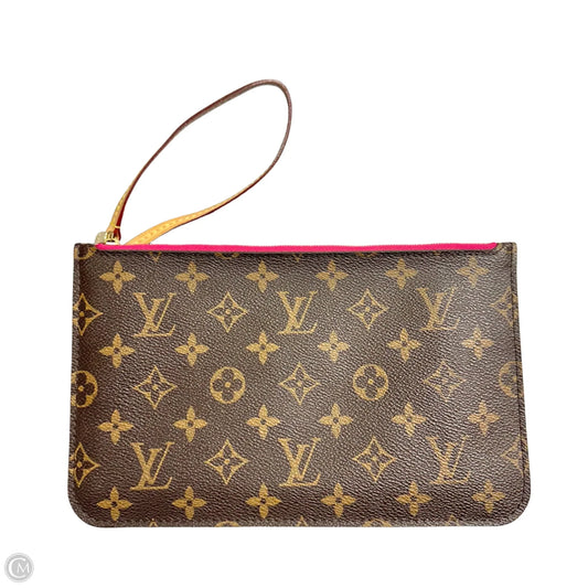 Wristlet Luxury Designer By Louis Vuitton, Size: Medium