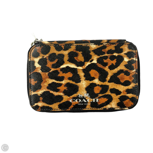 Jewelry Case Designer By Coach, Size: Small