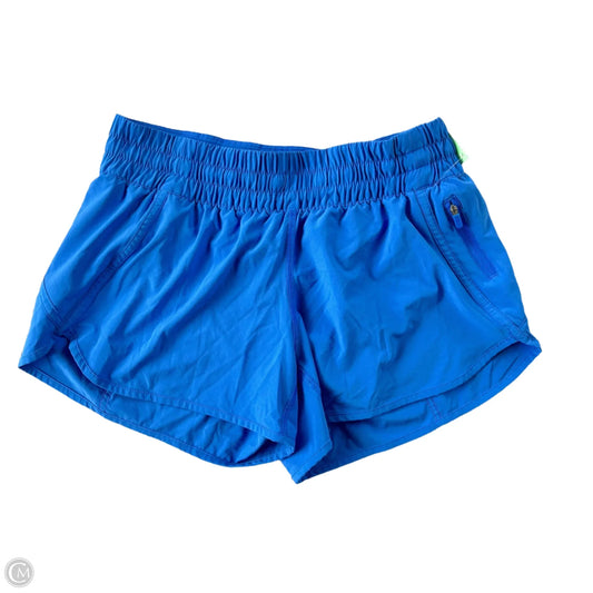 Athletic Shorts By Lululemon In Blue, Size: M