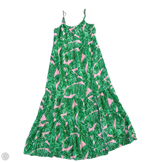 Dress Designer By Lilly Pulitzer In Tropical Print, Size: S