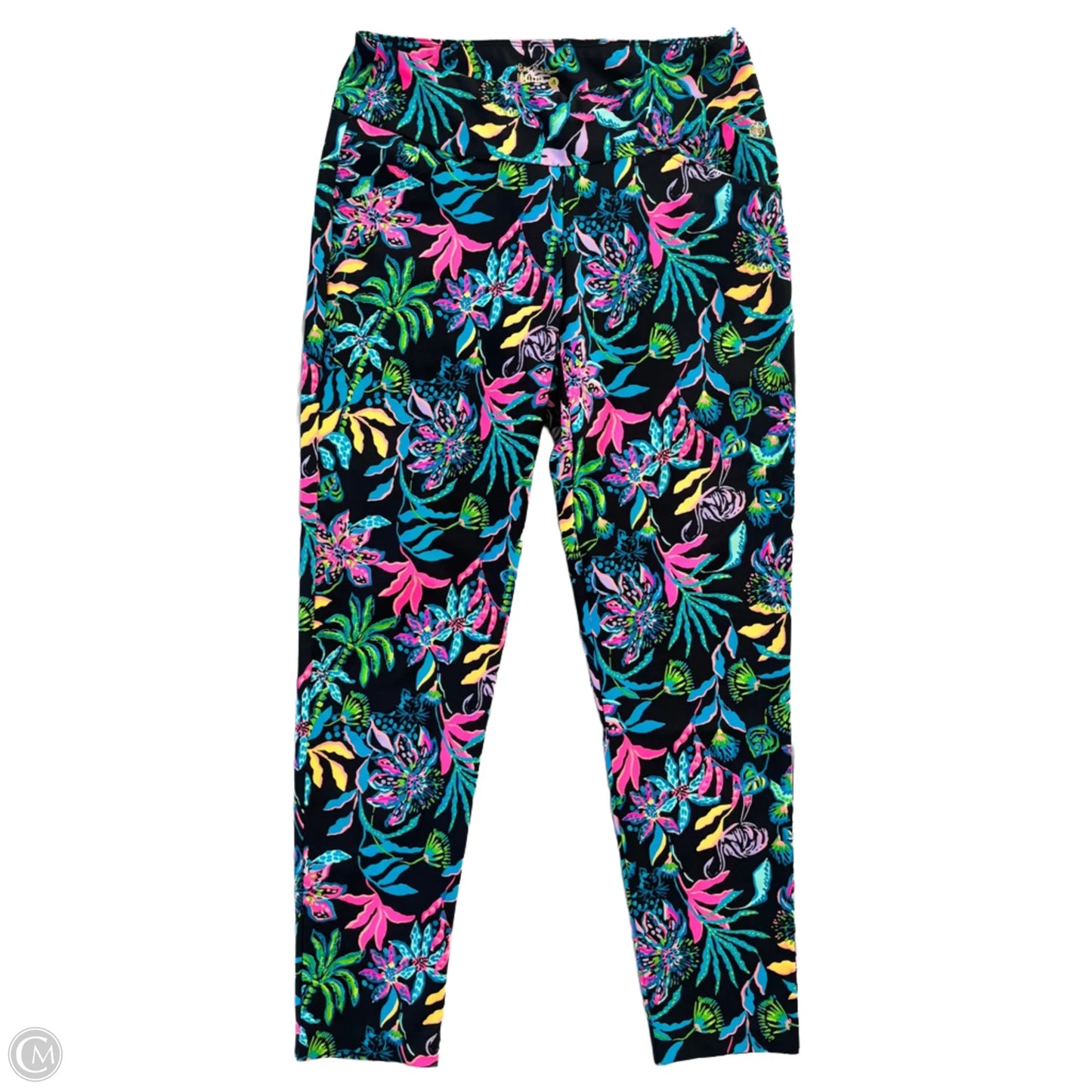 Pants Designer By Lilly Pulitzer In Floral Print, Size: 4