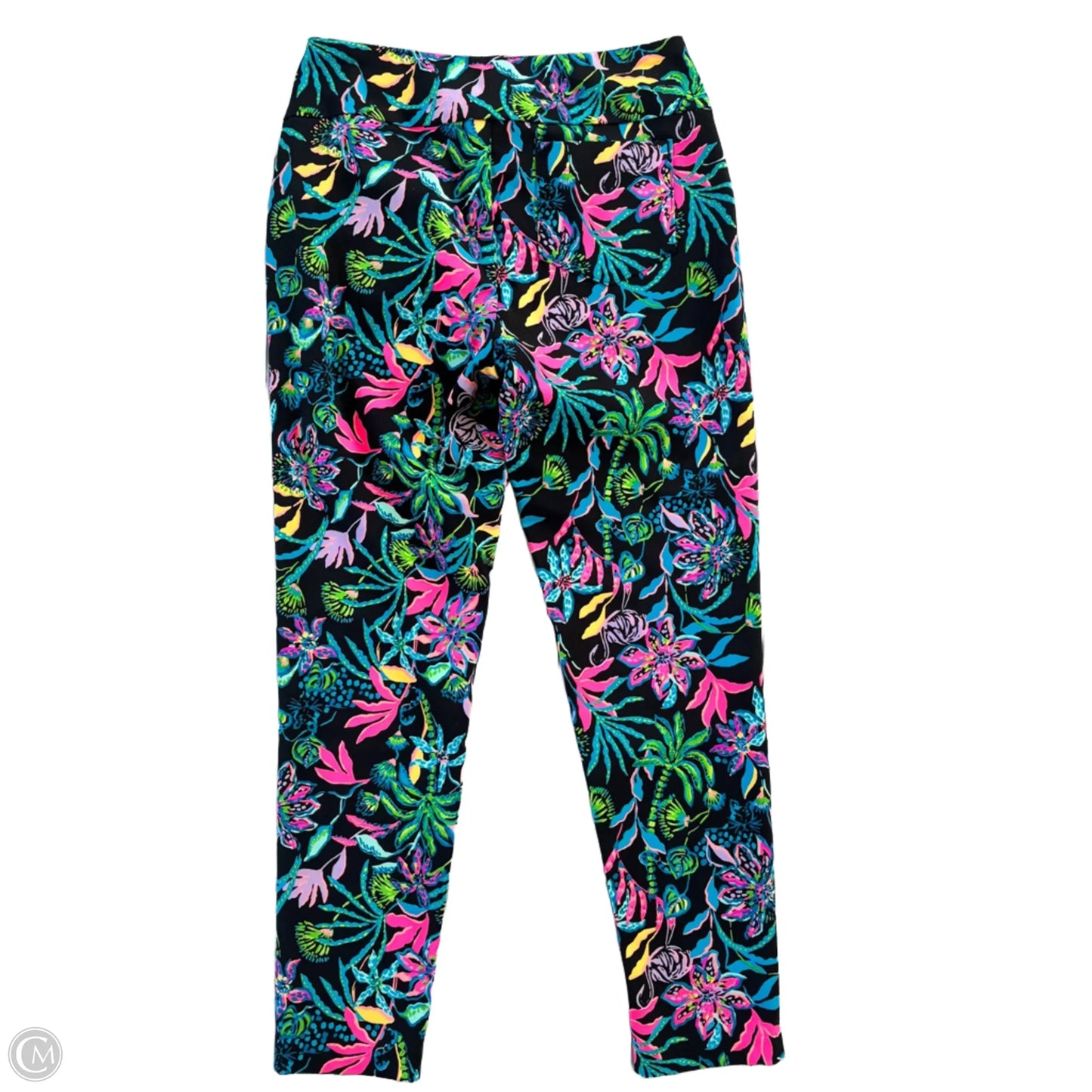 Pants Designer By Lilly Pulitzer In Floral Print, Size: 4