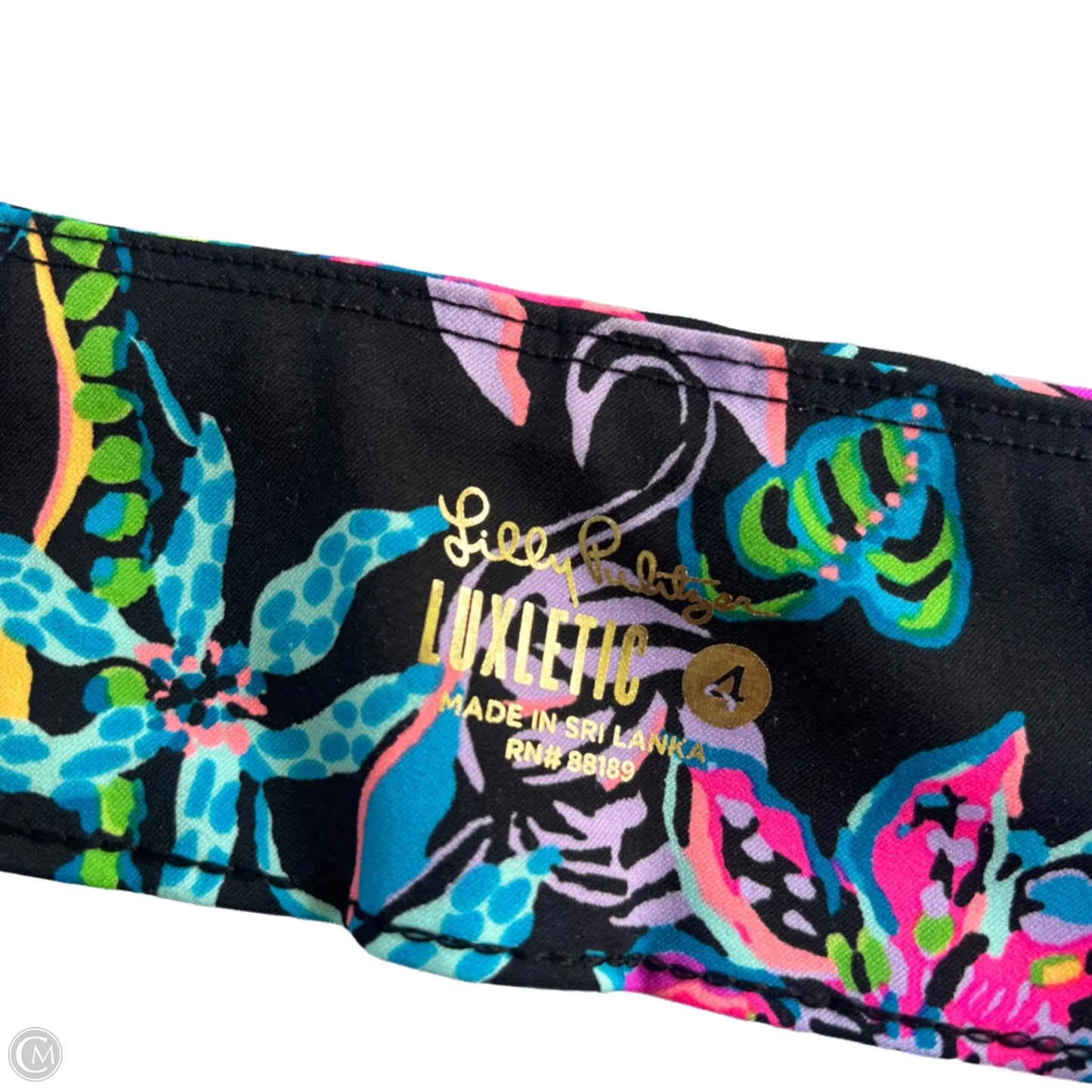 Pants Designer By Lilly Pulitzer In Floral Print, Size: 4