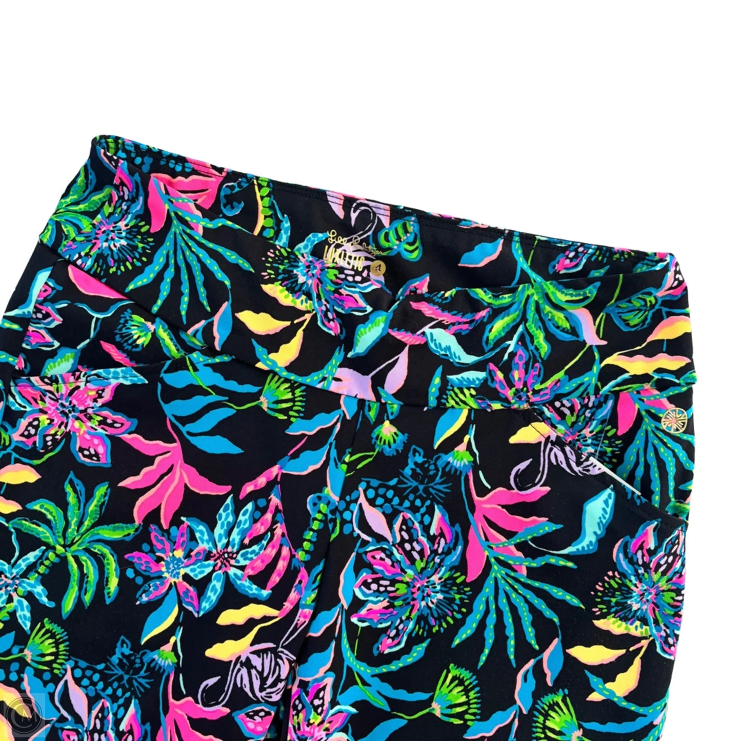 Pants Designer By Lilly Pulitzer In Floral Print, Size: 4