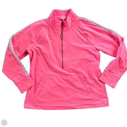 Sweatshirt Designer By Lilly Pulitzer In Pink, Size: Xl
